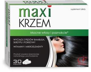 Maxi Krzem - Mocne włosy i paznokcie 30tabl - Colfarm
