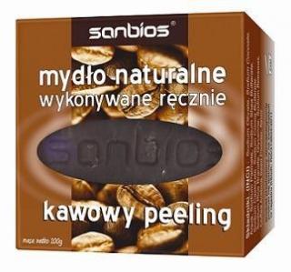 Mydło naturalne kawowy peeling 100g - Sanbios