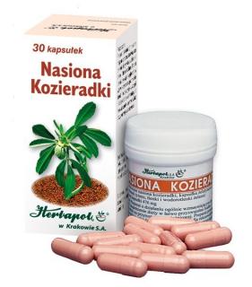 Nasiona kozieradki 30kaps - Herbapol Kraków