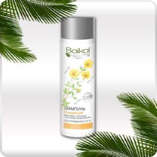 Oczyszczający szampon do włosów przetłuszczających się 280ml - Baikal Herbals Oczyszczający szampon do włosów przetłuszczających się