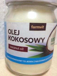 Olej kokosowy nierafinowany 500ml - Farmvit