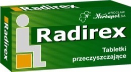 Radirex 10tabl - Herbapol Wrocław