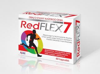 RedFlex (glukozamina, chondroityna, kwasem hialuronowy, boswelia, imbir) 60kaps - Avec