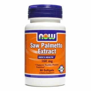 Saw Palmetto extract 160mg 60kaps - Now Foods