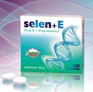 Selen + witamina E 100tabl - Naturell