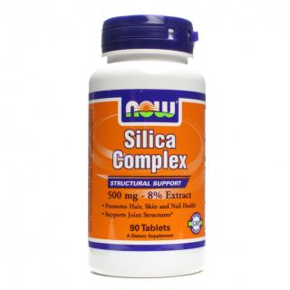 Silica Complex 500mg 90tabl - Now Foods