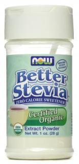Stevia White Extract powder 28g - Now Foods