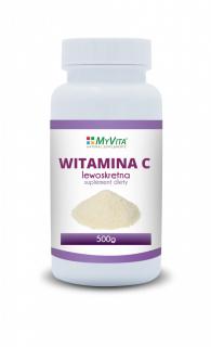 Witamina C lewoskrętna proszek 500g - MyVita