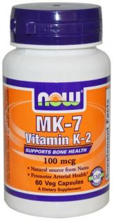 Witamina K2 MK 7 60kaps - Now Foods
