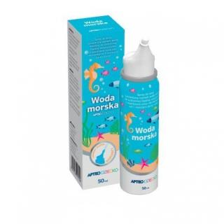 Woda morska spray do nosa dla dzieci 50ml - Apteo Dziecko