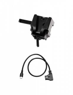 COLBOR adapter do baterii V-Mount + kabel D-tap - usb-c