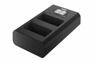 Ładowarka dwukanałowa Newell DL-USB-C do akumulatorów DMW-BLC12