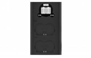 Ładowarka dwukanałowa Newell DL-USB-C do akumulatorów NP-W235