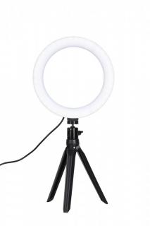 Lampa pieścieniowa Quadralite LED Ring Light 8"