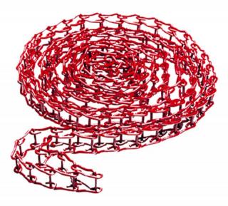 Manfrotto 091 łańcuch metalowy - czerwony