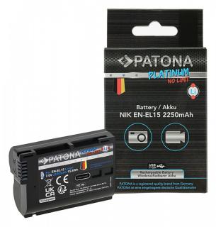 PATONA akumulator Platinum Nikon EN-EL15 z USB-C