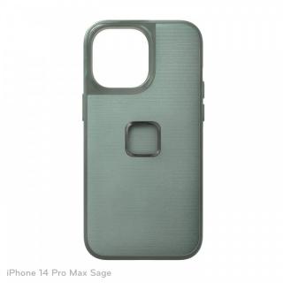Peak Design Mobile Everyday Fabric Case do iPhone 14 Pro Max - Szarozielone