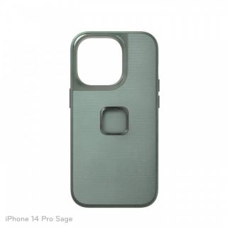 Peak Design Mobile Everyday Fabric Case do iPhone 14 Pro - Szarozielone