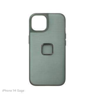 Peak Design Mobile Everyday Fabric Case do iPhone 14 - Szarozielone