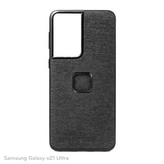 Peak Design Mobile Everyday Fabric Case do Samsung Galaxy S21 Ultra - Grafitowe