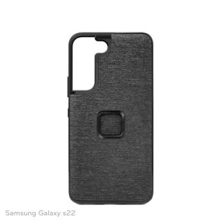 Peak Design Mobile Everyday Fabric Case do Samsung Galaxy S22 - Grafitowe