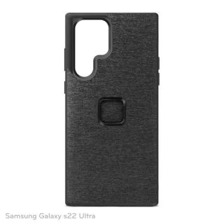 Peak Design Mobile Everyday Fabric Case do Samsung Galaxy S22 Ultra - Grafitowe
