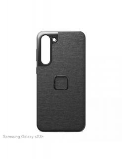 Peak Design Mobile Everyday Fabric Case do Samsung Galaxy S23+ - Grafitowe