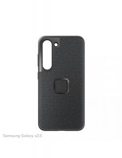Peak Design Mobile Everyday Fabric Case do Samsung Galaxy S23 - Grafitowe
