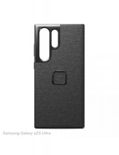 Peak Design Mobile Everyday Fabric Case do Samsung Galaxy S23 Ultra - Grafitowe