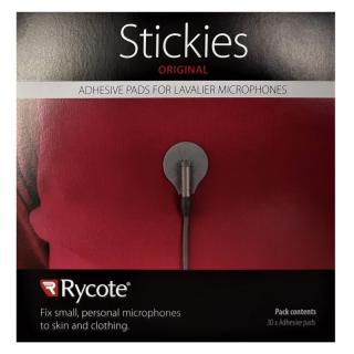 Rycote Stickies - naklejki do mikrofonów krawatowych 30 szt.