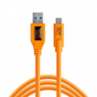Tether Tools TetherPro USB 3.0 - USB-C 4,6m pomarańczowy