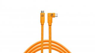 Tether Tools TetherPro USB-C - USB-C kątowy 4,6m pomarańczowy