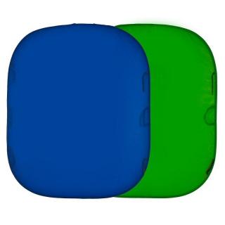 Tło Manfrotto Chromakey Blue/Green 1.5x1.8m