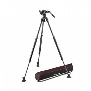 Zestaw video Manfrotto Nitrotech 608 + Single Fast Carbon 635