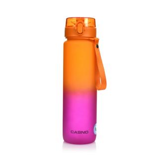 Butelka tritanowa Casno Missouri 1050 ml pomarańczowo-różowa >> Szybka wysyłka >> Zwrot do 30 dni >> NIE CZEKAJ!