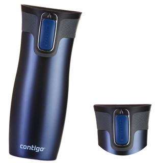 Kubek termiczny Contigo West Loop 2.0 470 ml Monaco Blue Matt >> Szybka wysyłka >> Zwrot do 30 dni >> NIE CZEKAJ!