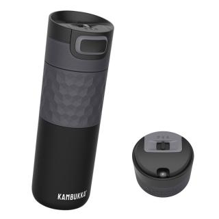 Kubek termiczny Kambukka Etna Grip 500 ml Black Steel >> Szybka wysyłka >> Zwrot do 30 dni >> NIE CZEKAJ!