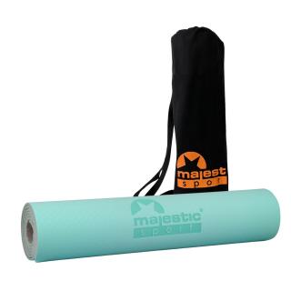 Mata do ćwiczeń Majestic Sport YOGA 183x61x0,6 cm miętowa >> Szybka wysyłka >> Zwrot do 30 dni >> NIE CZEKAJ!