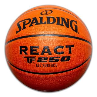 Piłka do koszykówki Spalding React TF-250 Indoor Outdoor r. 6 >> Szybka wysyłka >> Zwrot do 30 dni >> NIE CZEKAJ!