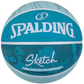 Piłka do koszykówki Spalding Street Sketch Crack niebieska  r. 7 >> Szybka wysyłka >> Zwrot do 30 dni >> NIE CZEKAJ!