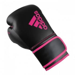 Rękawice bokserskie Hybrid 80 adidas ADIH80 black/pink Waga: 12 OZ >> Szybka wysyłka >> Zwrot do 30 dni >> NIE CZEKAJ!