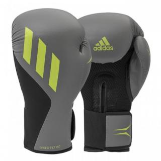 Rękawice bokserskie Speed Tilt 150 adidas SPD150TG grey/black Waga: 10 OZ >> Szybka wysyłka >> Zwrot do 30 dni >> NIE CZEKAJ!