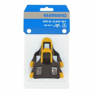 Bloki pedałów SHIMANO SMSH11 SPD-SL Szosa, samoregulujace