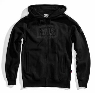 Bluza męska 100% SYNDICATE Hooded Zip Sweatshirt Black Black roz. M (NEW)