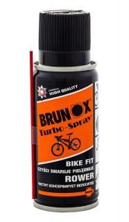 Brunox Bike FIT 100 ML Spray: Wszechstronny Środek do Pielęgnacji Rowerów