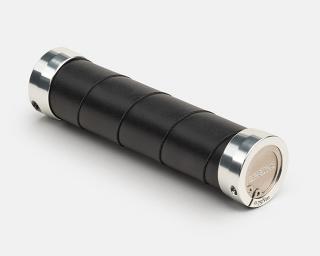 Chwyty BROOKS SLENDER LEATHER GRIPS, Black, Rozmiar 130/100 (NEW)