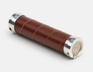 Chwyty BROOKS SLENDER LEATHER GRIPS, Brown, Rozmiar 130/130 (NEW)