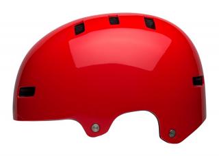 Kask bmx BELL LOCAL Rozmiar kasku: S(51-55 cm), Wybierz kolor: Gloss Crimson