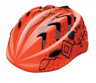 KASK DZIECIĘCY B-SKIN KIDY PRO KITES Rozmiar kasku: M(52-56cm), Wybierz kolor: Pomarańczowy