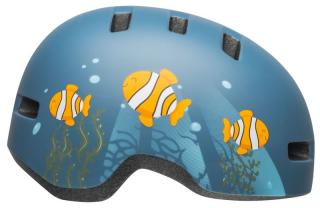 Kask dziecięcy BELL LIL RIPPER Rozmiar kasku: S(48-55 cm), Wybierz kolor: Clown Fish Matte Gray Blue